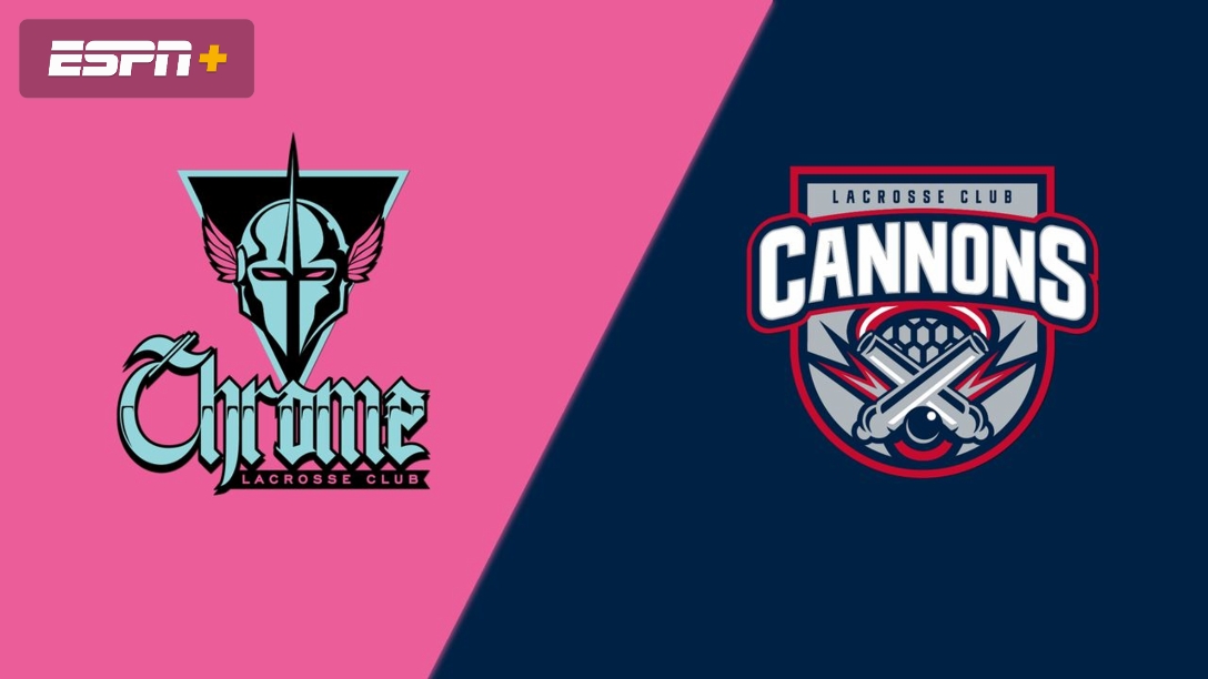 Chrome vs. Cannons 6/16/23 - Premier Lacrosse League Live Stream on Watch  ESPN