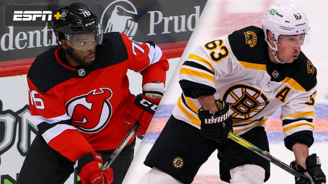 Boston Bruins vs. New Jersey Devils 10/3/22 - NHL Live Stream on Watch ESPN