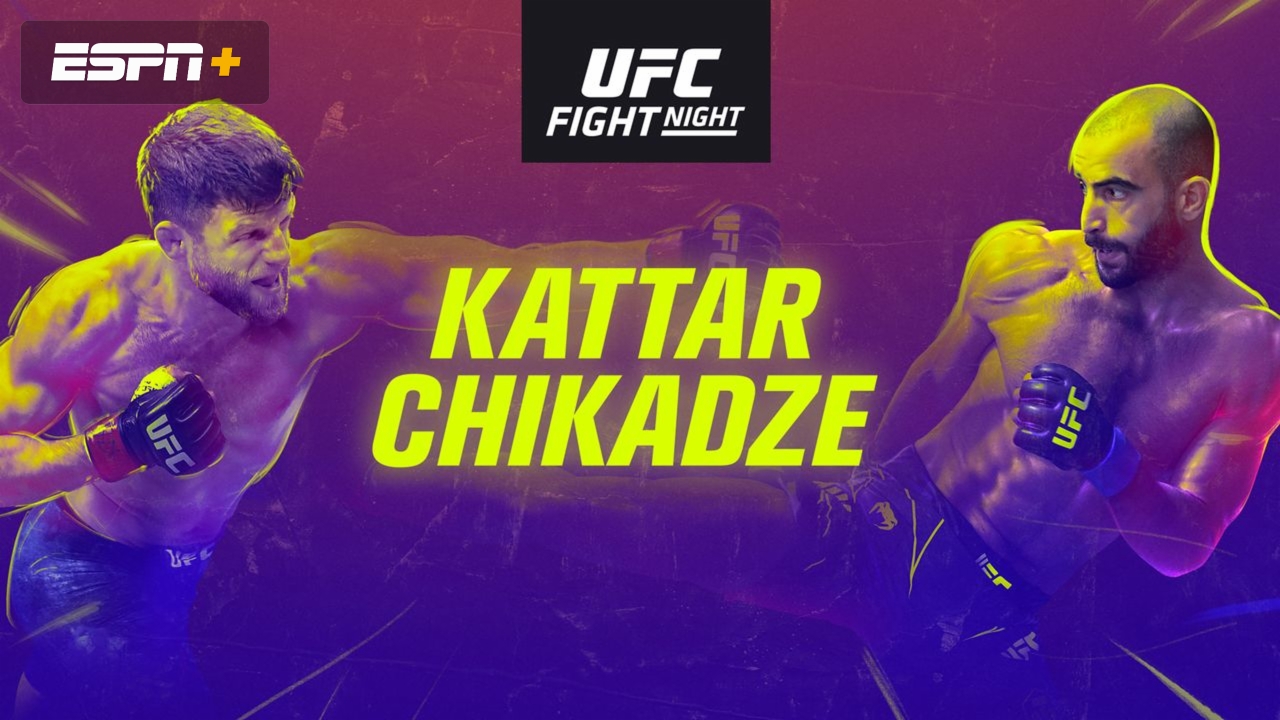 En Español - UFC Fight Night: Kattar vs. Chikadze