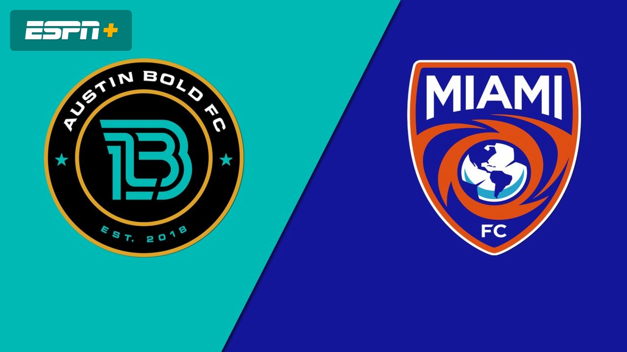 Austin Bold FC vs. Miami FC (USL Championship) 8/14/21 Stream the