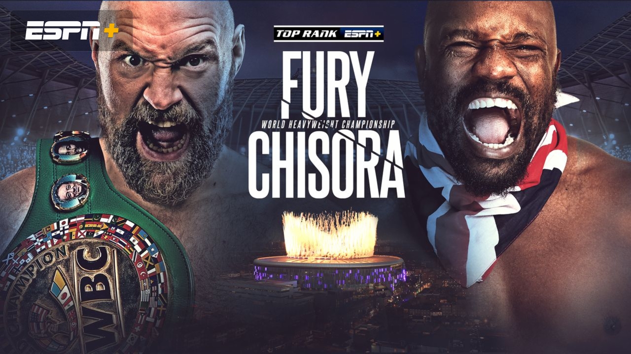 Top Rank Boxing on ESPN: Fury vs. Chisora III (Main Card)