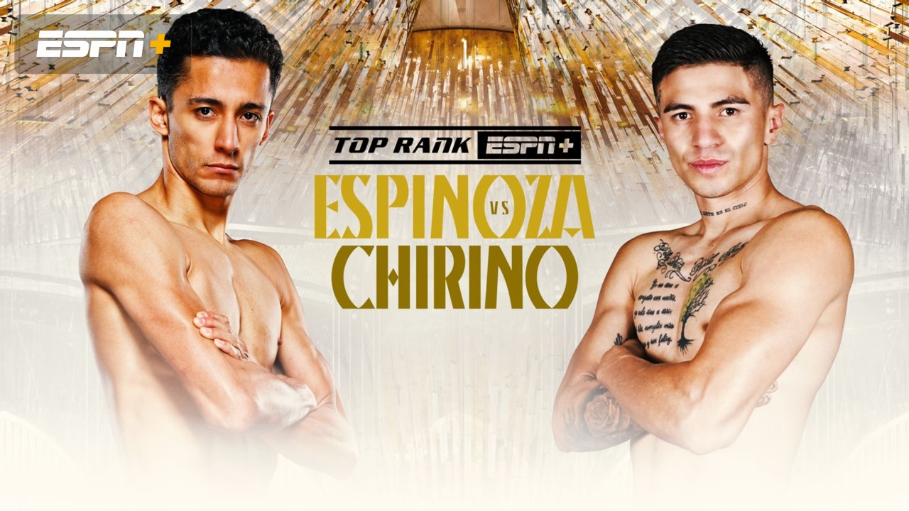 Top Rank Boxing: Espinoza vs. Chirino Weigh-In