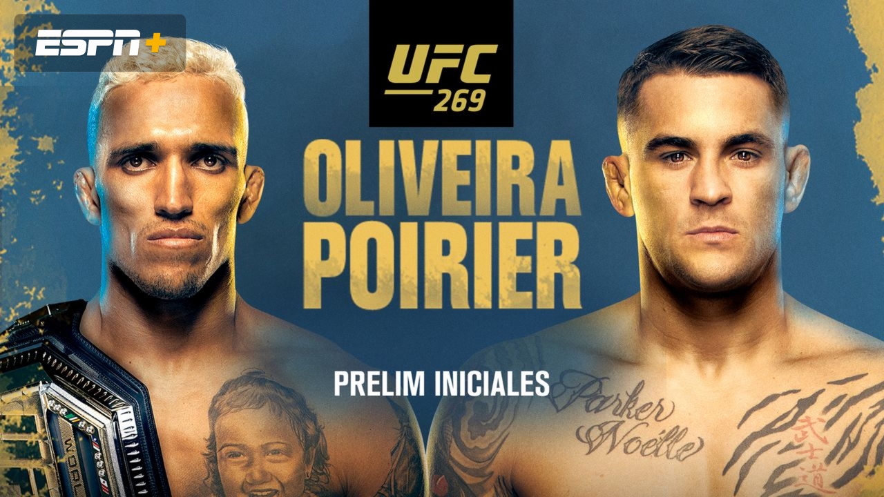 In Spanish - UFC 269: Oliveira vs. Poirier (Early Prelims)