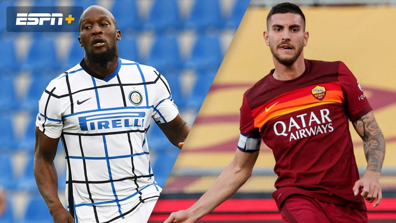 In Spanish-Inter vs. AS Roma (Serie A)