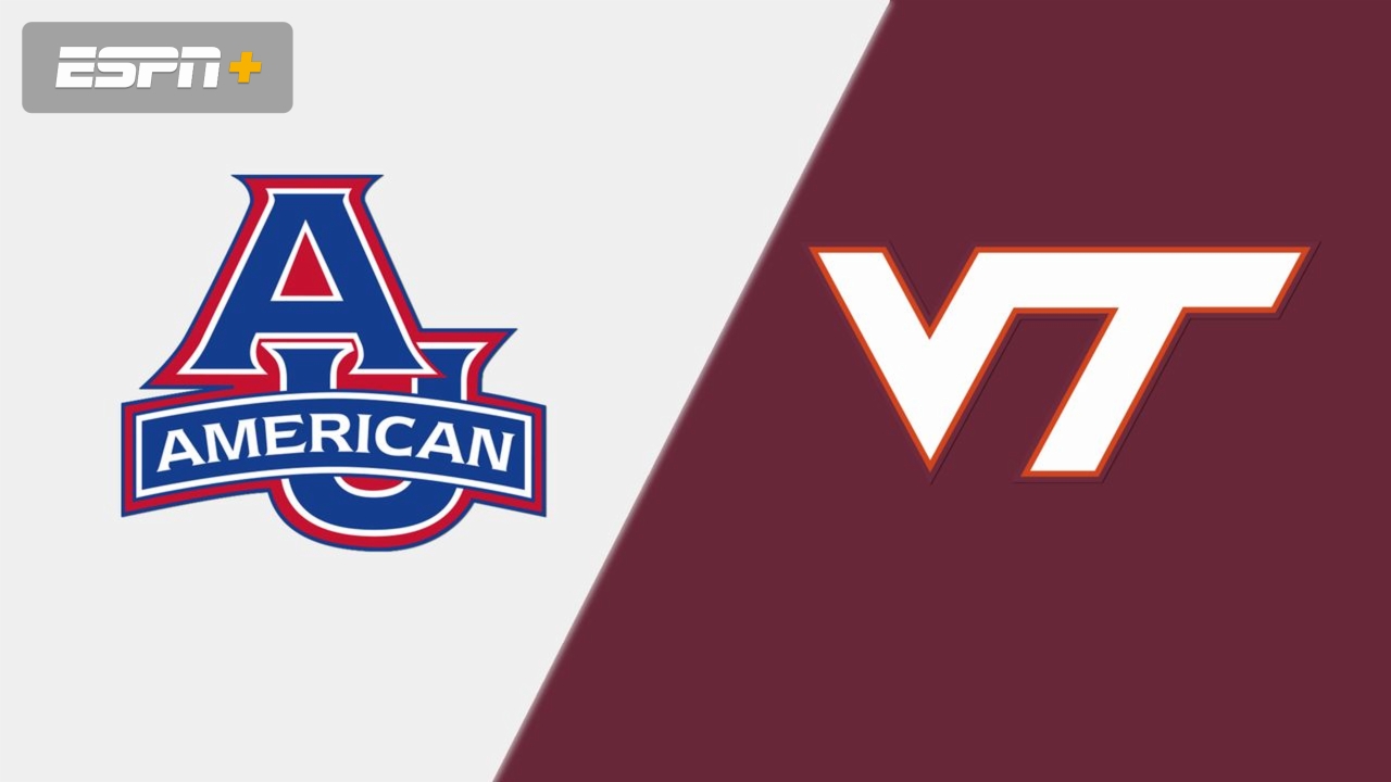 American University vs. Virginia Tech