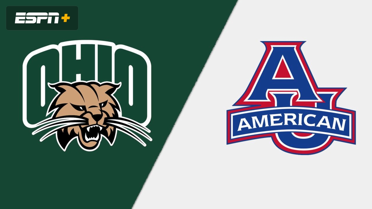 Ohio vs. American University (8/25/23) - Live Stream - Watch ESPN