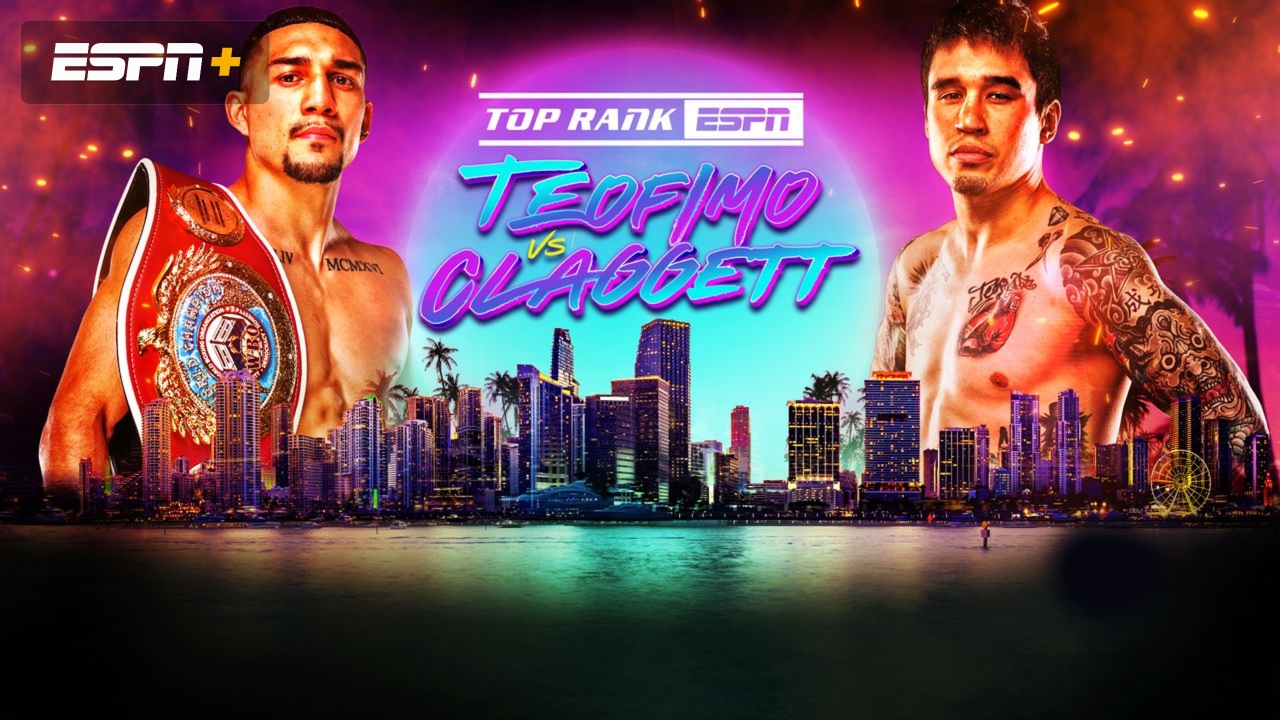 Top Rank Boxing: Teofimo vs. Claggett Weigh-In