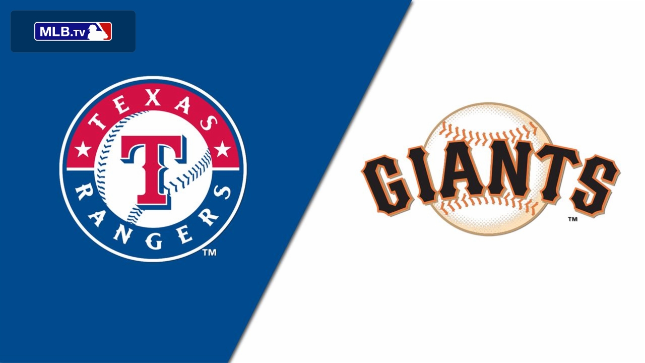 Texas Rangers vs. San Francisco Giants Watch ESPN