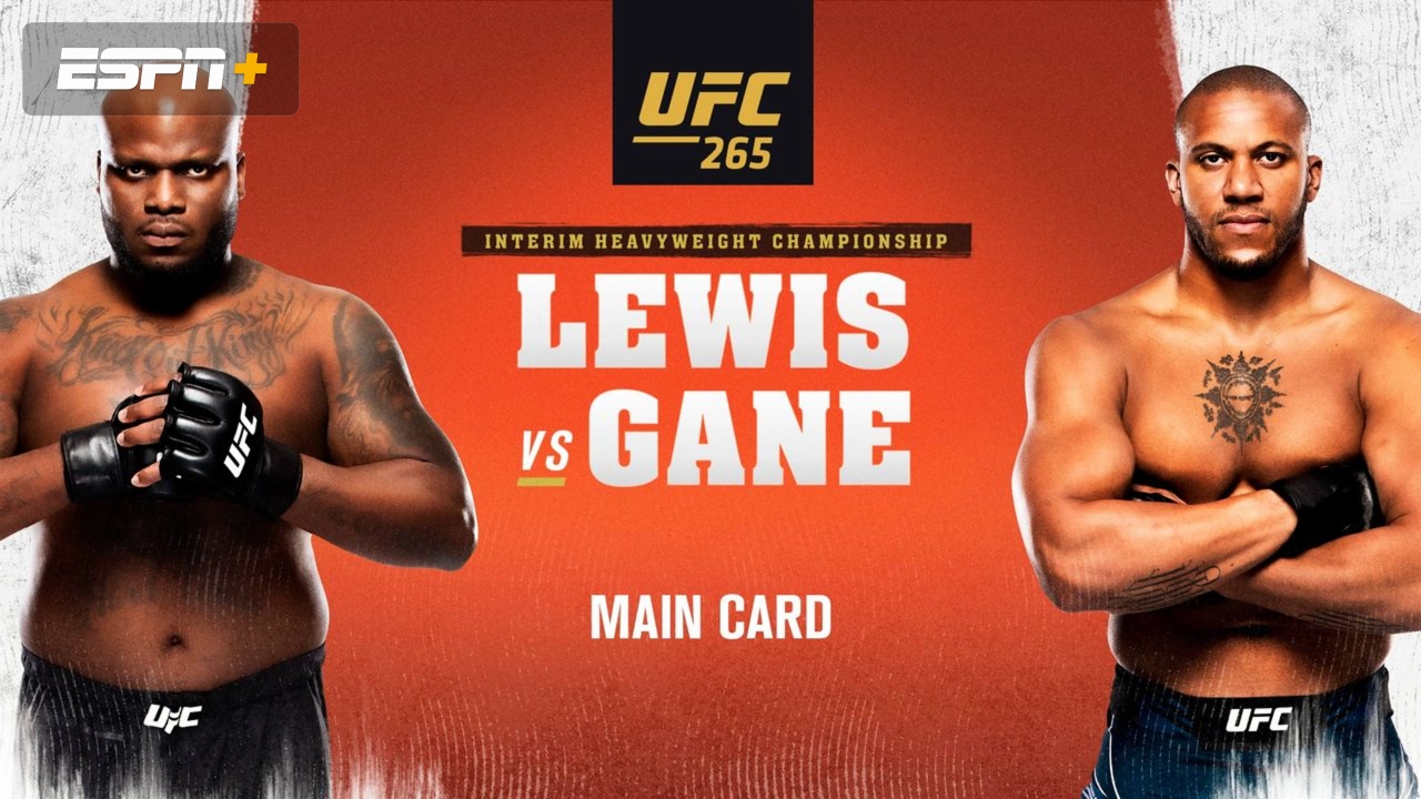 In Spanish - UFC 265: Lewis vs. Gane (Main Card)