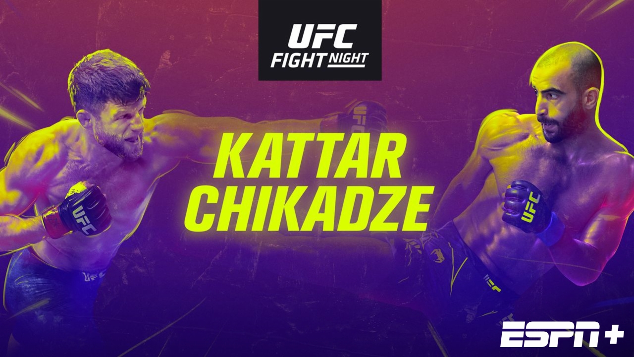 En Español - UFC Fight Night: Kattar vs. Chikadze