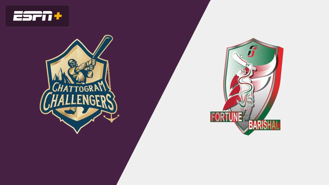 Chattogram Challengers vs. Fortune Barishal 1/27/23 - Stream the