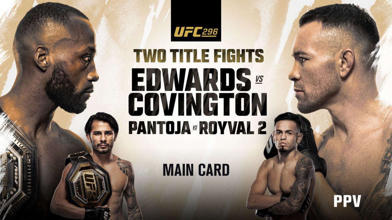 UFC 296: Edwards vs. Covington (Main Card)
