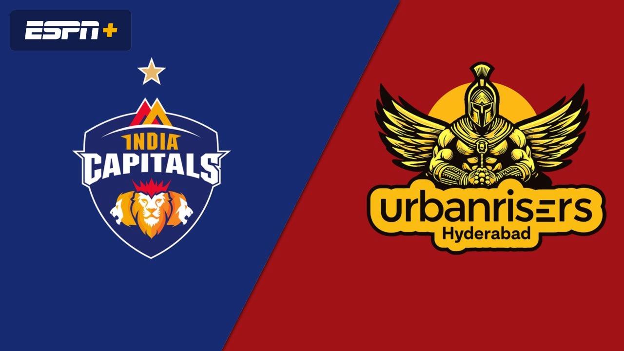 In Hindi-India Capitals vs. Urban Risers Hyderabad