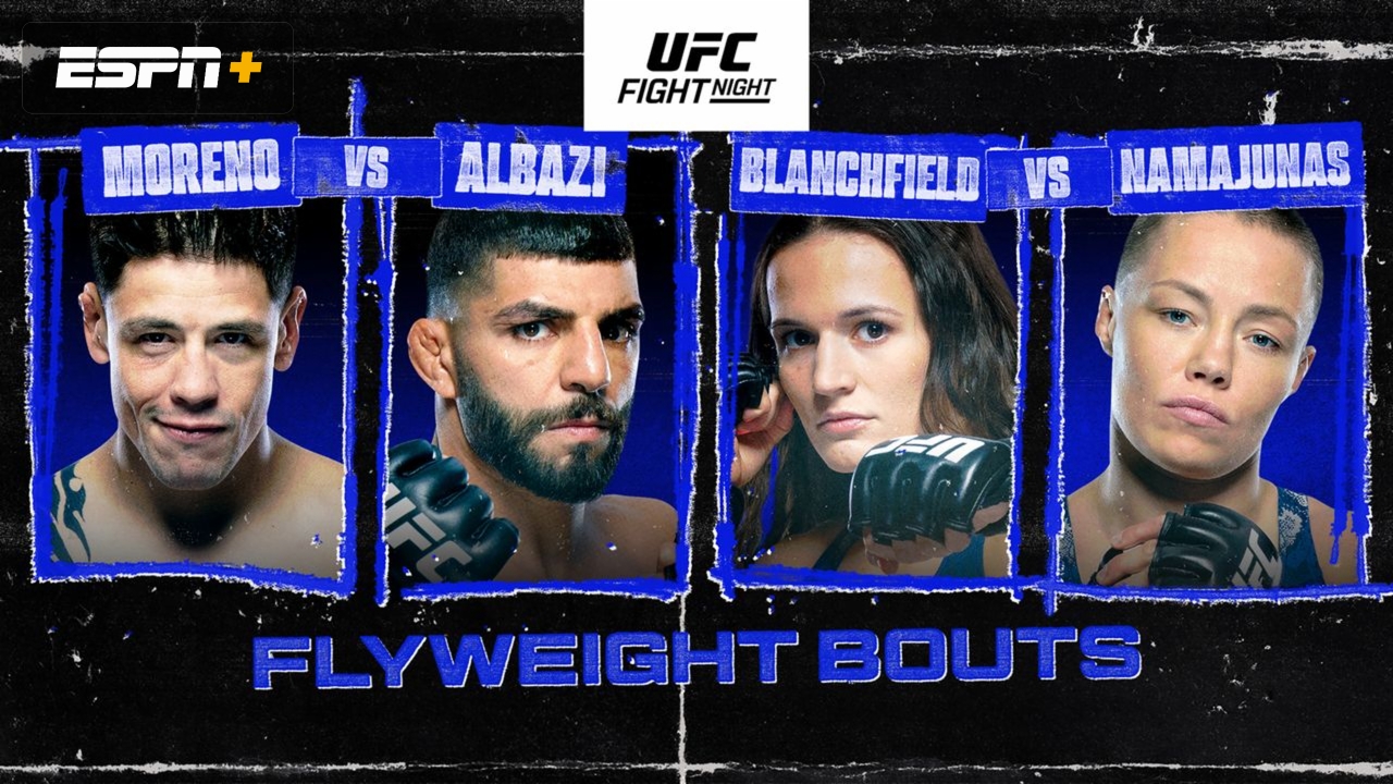 UFC Fight Night: Moreno vs. Albazi (Main Card)