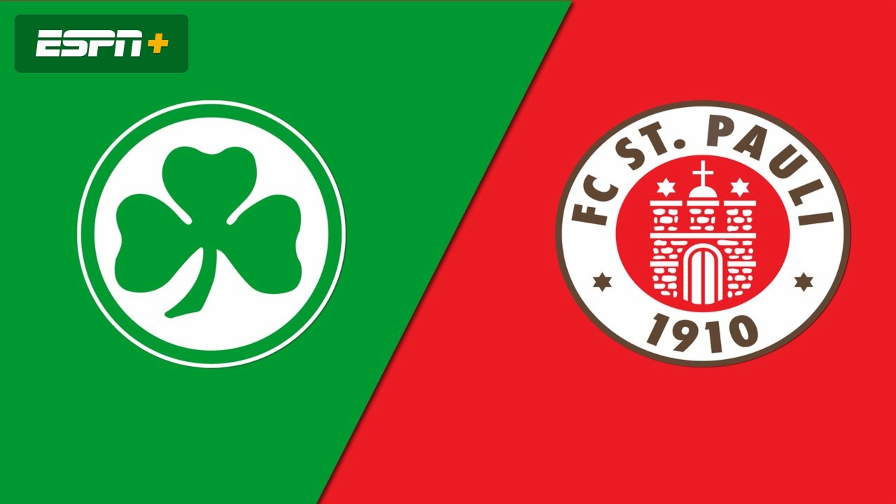 SpVgg Greuther Fürth vs. FC St. Pauli (2. Bundesliga)