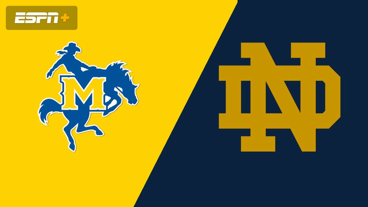 McNeese vs. Notre Dame (Site 9 / Game 1)