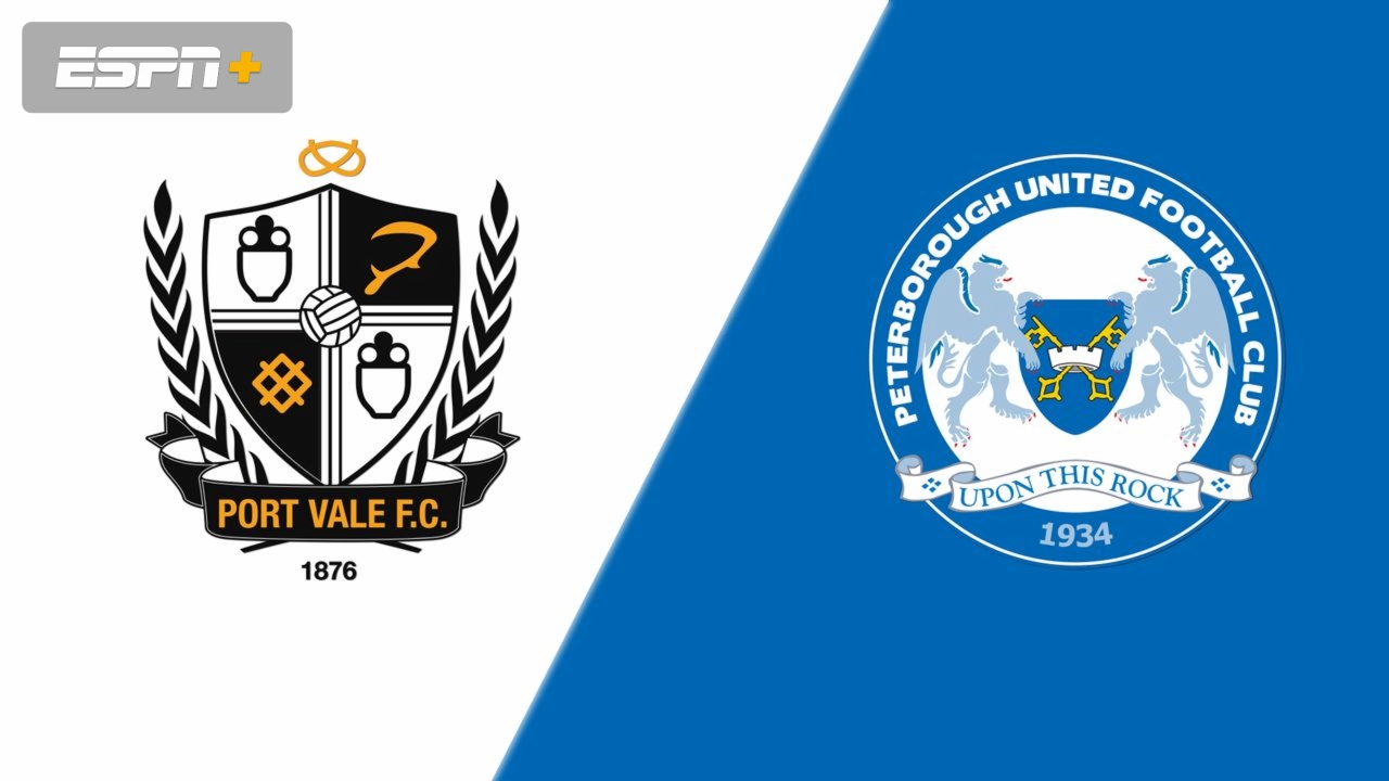 Port Vale vs. Peterborough United (English League One)