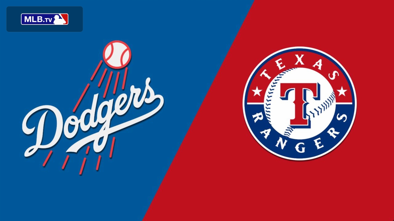 Los Angeles Dodgers vs. Texas Rangers 7/23/23 - Stream the Game Live