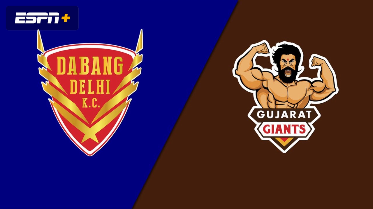 In Hindi-Dabang Delhi KC vs. Gujarat Giants