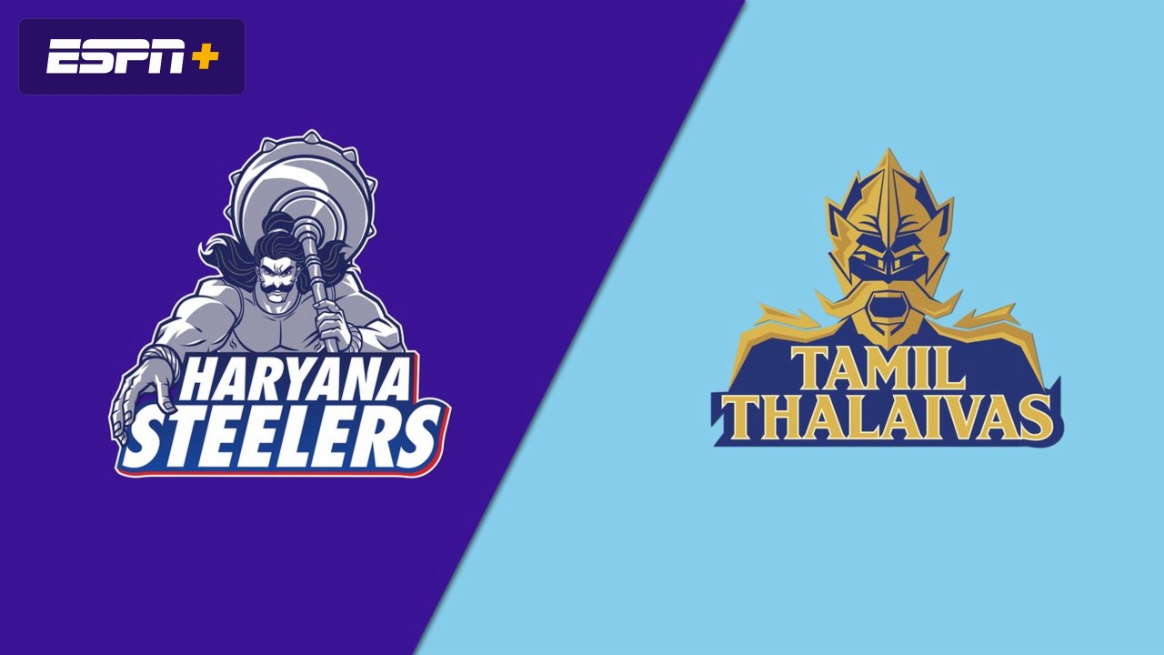 In Hindi-Haryana Steelers vs. Tamil Thalaivas
