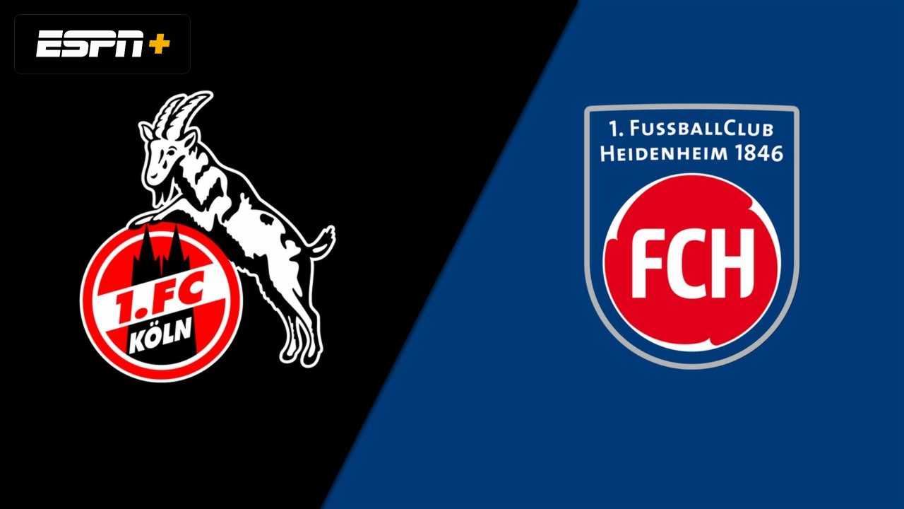 1. FC Köln vs. 1. FC Heidenheim 1846 (Bundesliga)