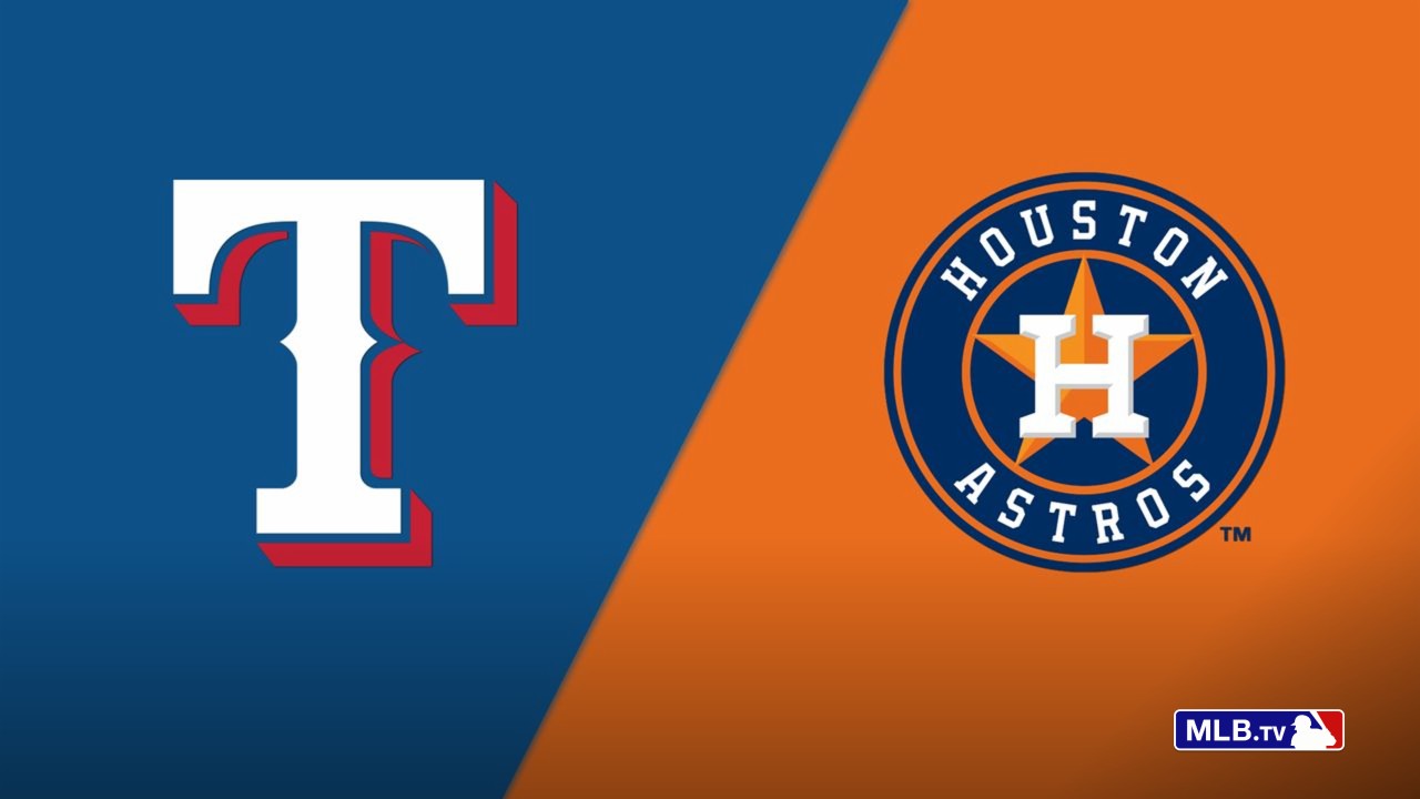 Astros Rangers Logo Texas Rangers vs. Houston Astros 7/12/24 - Stream the Game Live - Watch ...
