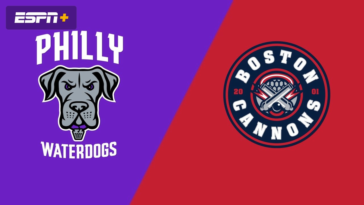 Philadelphia Waterdogs vs. Boston Cannons