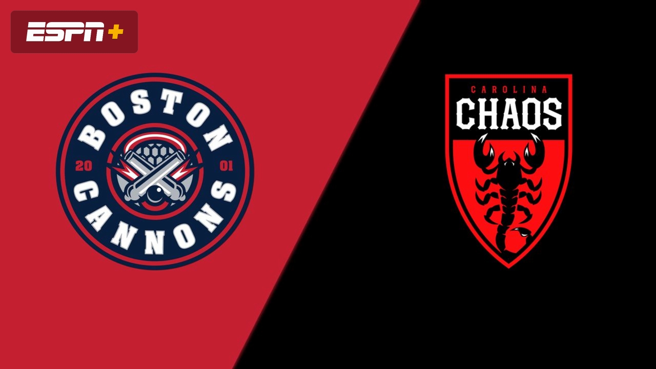 Boston Cannons vs. Carolina Chaos