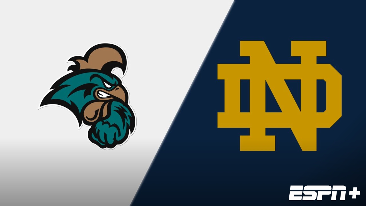 Coastal Carolina vs. #7 Notre Dame (First Round)