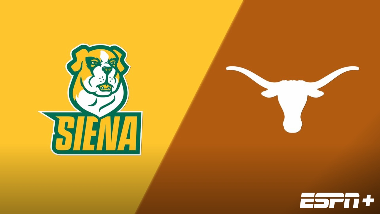 Siena vs. #1 Texas (Site 1 / Game 1)