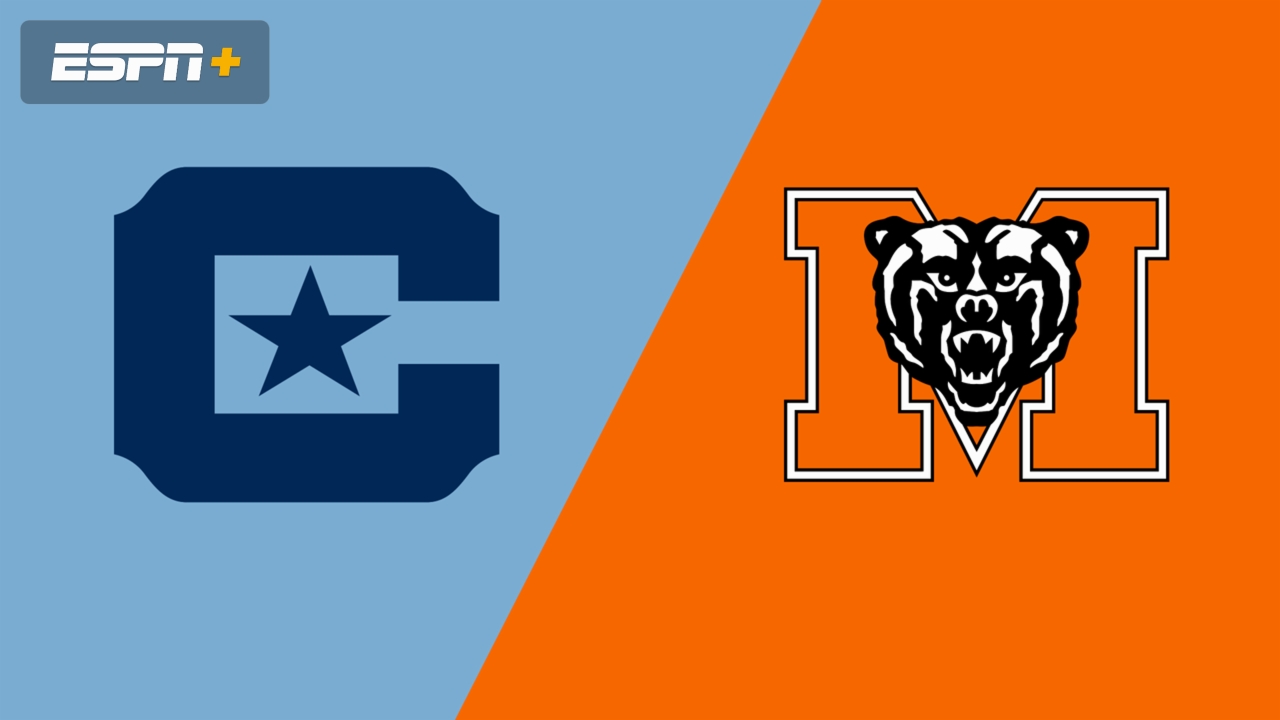 The Citadel vs. Mercer