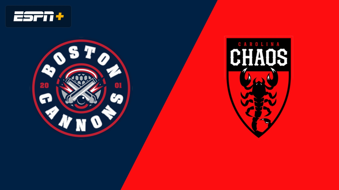 Boston Cannons vs. Carolina Chaos