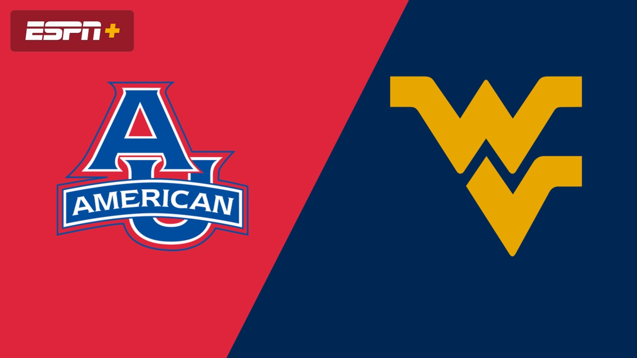 American University vs. #3 West Virginia