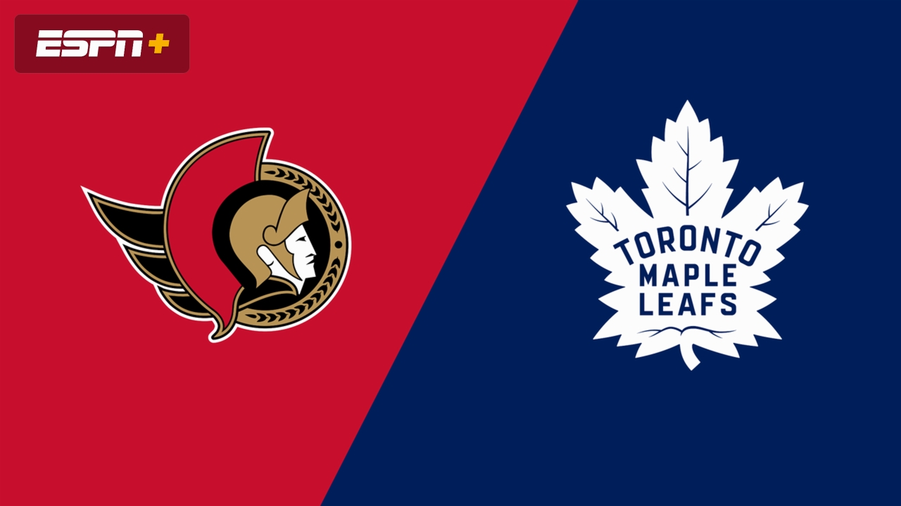 Ottawa Senators vs. Toronto Maple Leafs