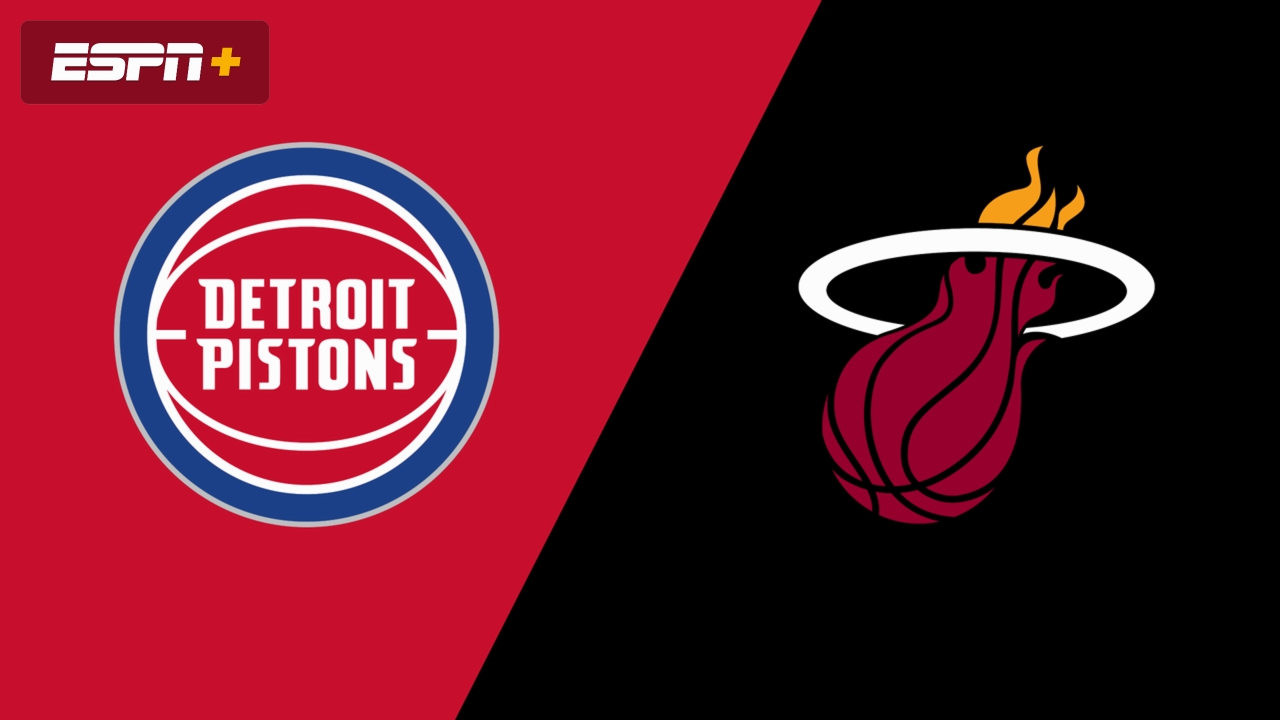 Detroit Pistons vs. Miami Heat