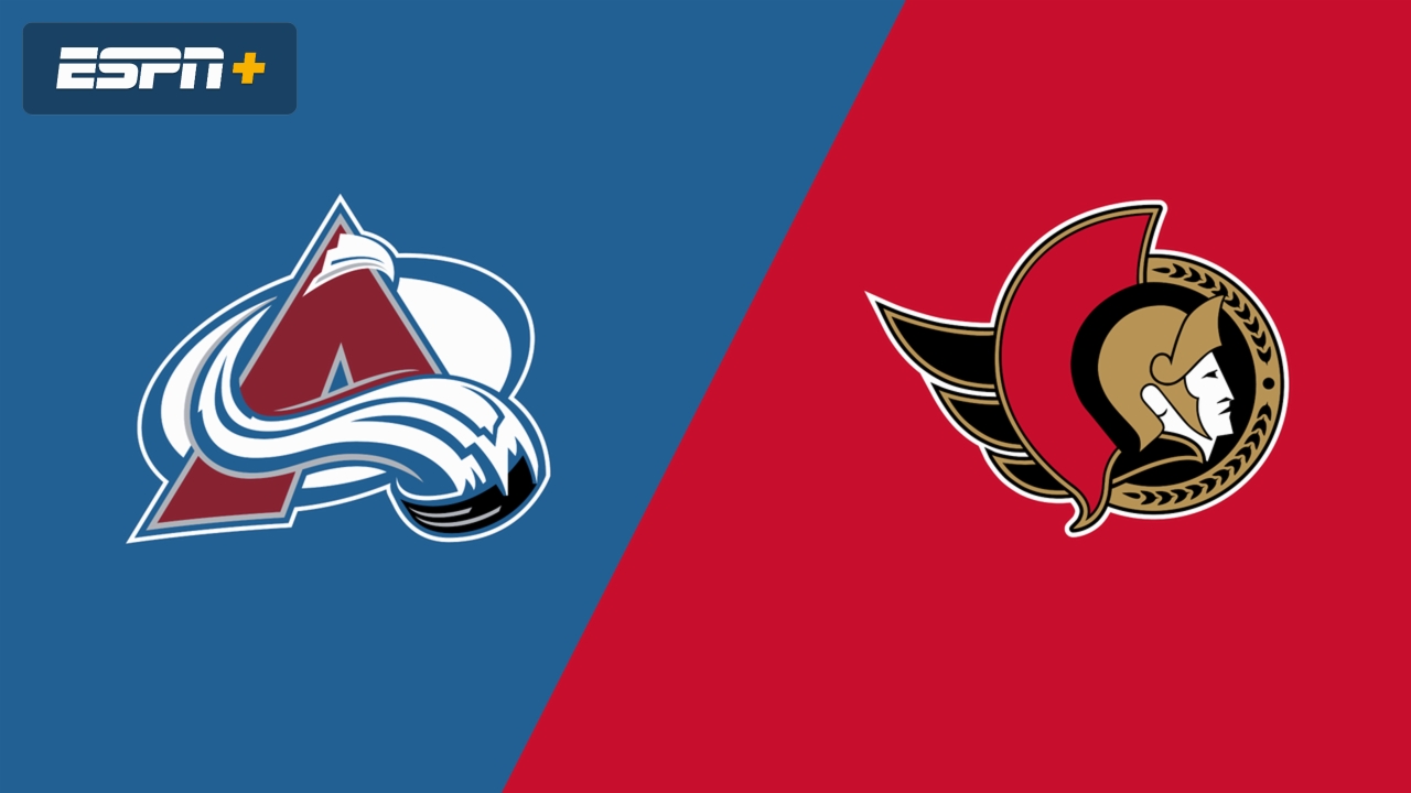 Colorado Avalanche vs. Ottawa Senators