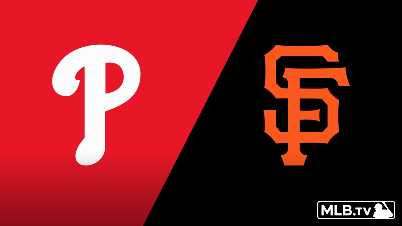 Philadelphia Phillies vs. San Francisco Giants