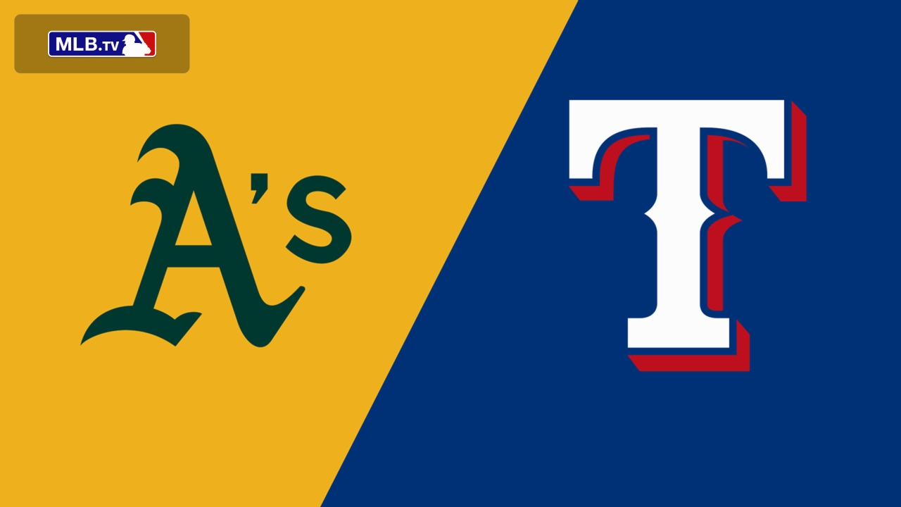 Athletics vs. Texas Rangers