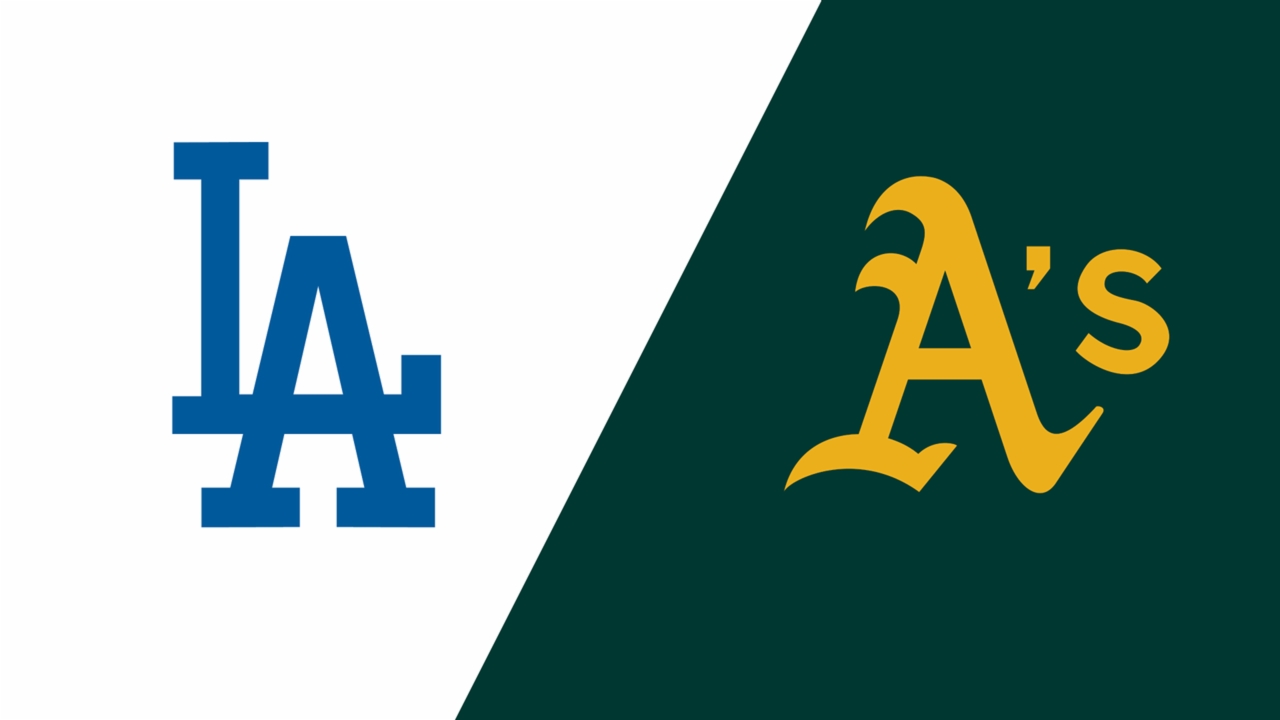 Los Angeles Dodgers vs. Athletics