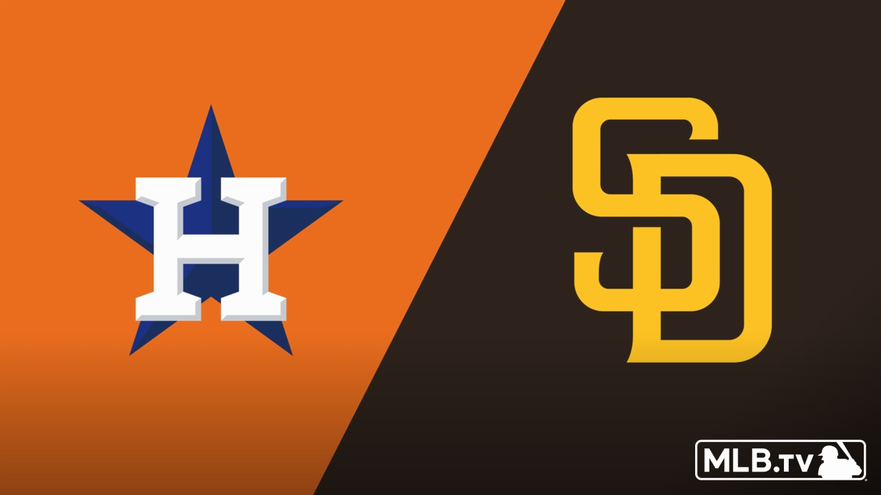 Houston Astros vs. San Diego Padres