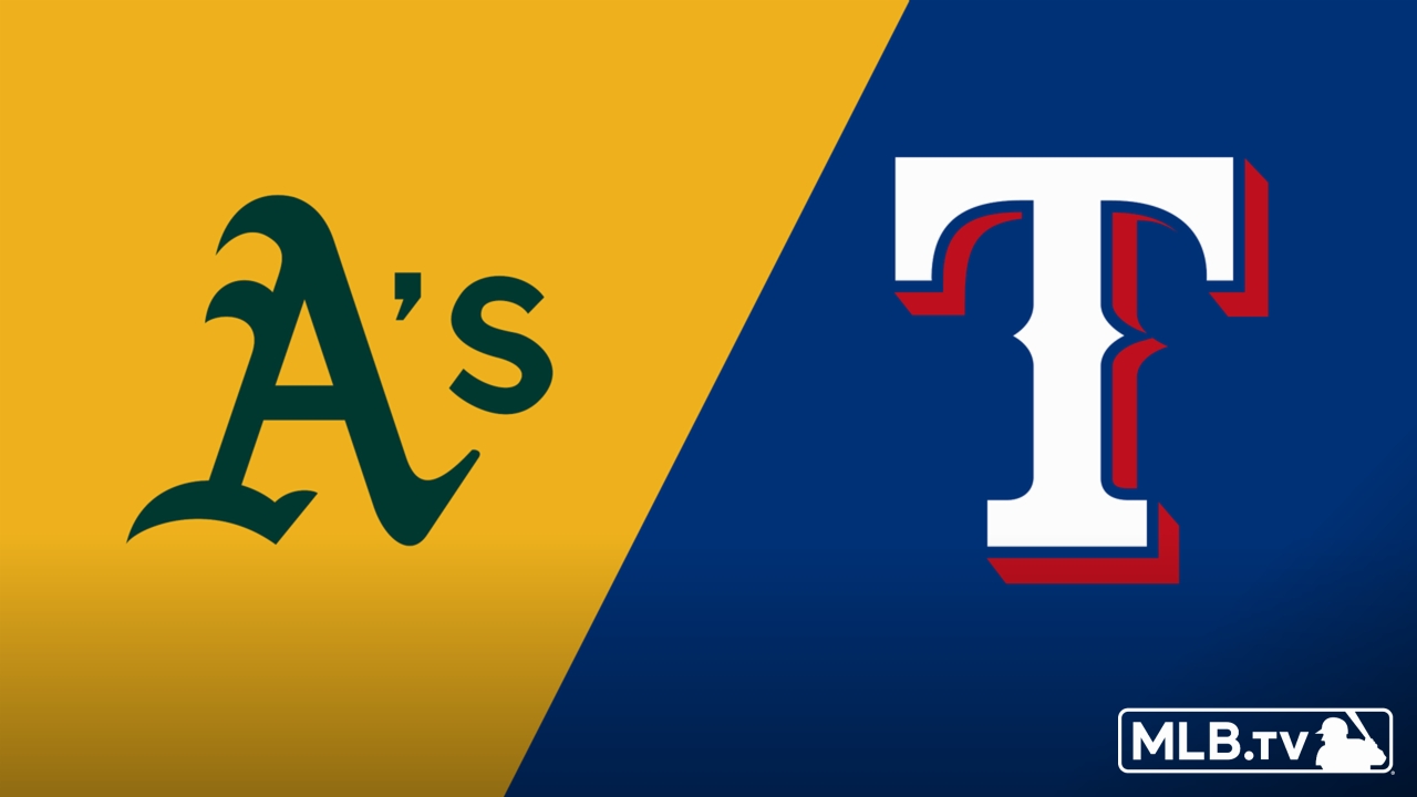Athletics vs. Texas Rangers