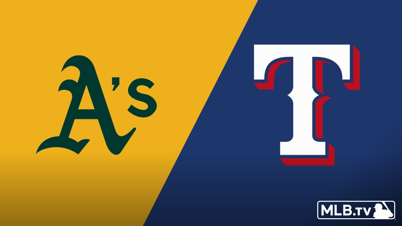 Athletics vs. Texas Rangers