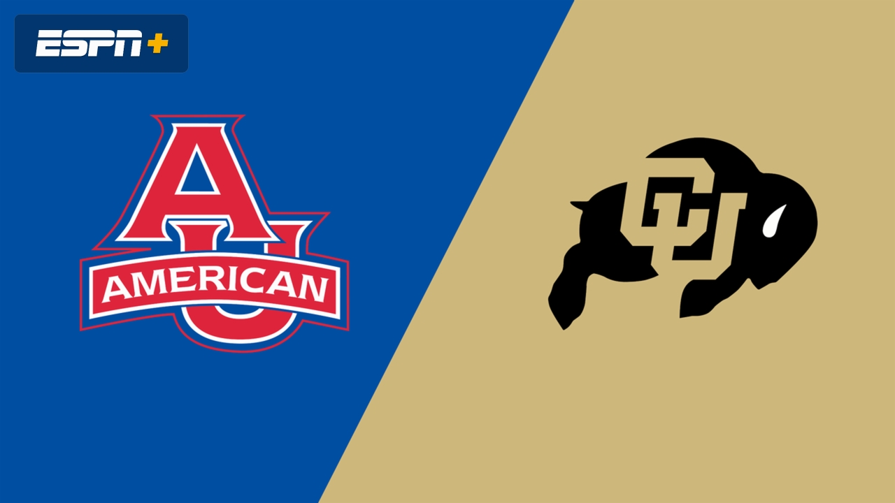 American University vs. #5 Colorado (First Round)