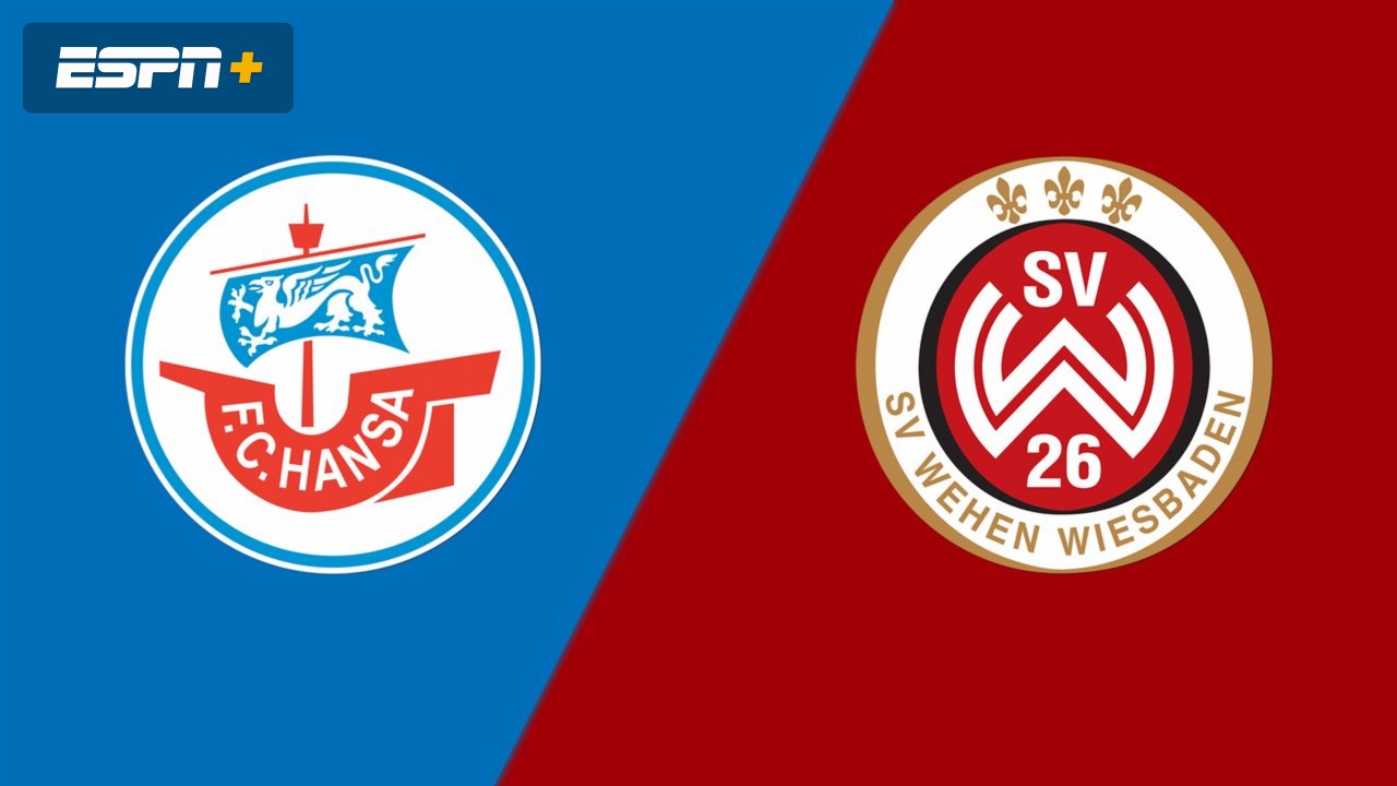 F.C. Hansa Rostock vs. SV Wehen Wiesbaden