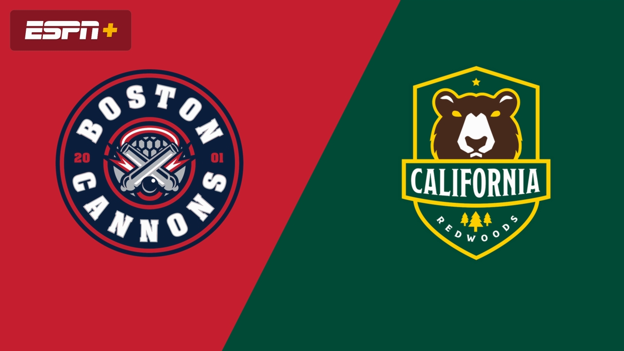Boston Cannons vs. California Redwoods