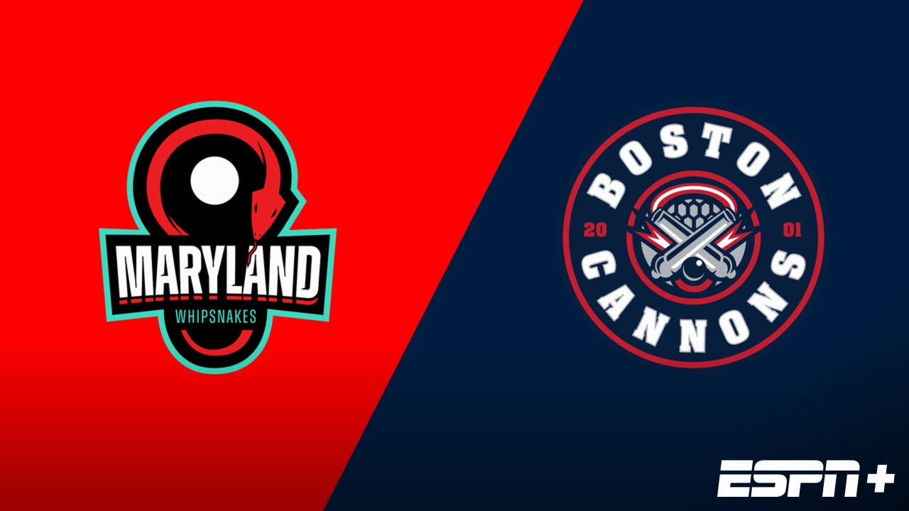 Maryland Whipsnakes vs. Boston Cannons