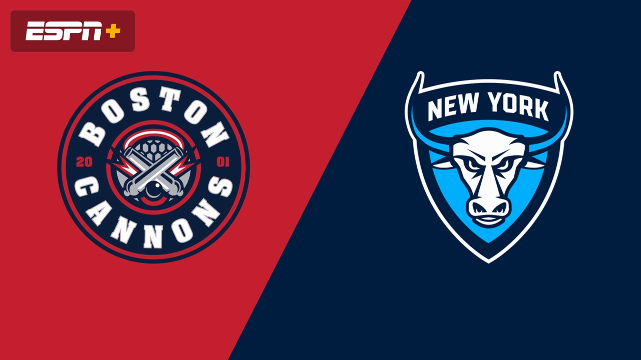 Boston Cannons vs. New York Atlas