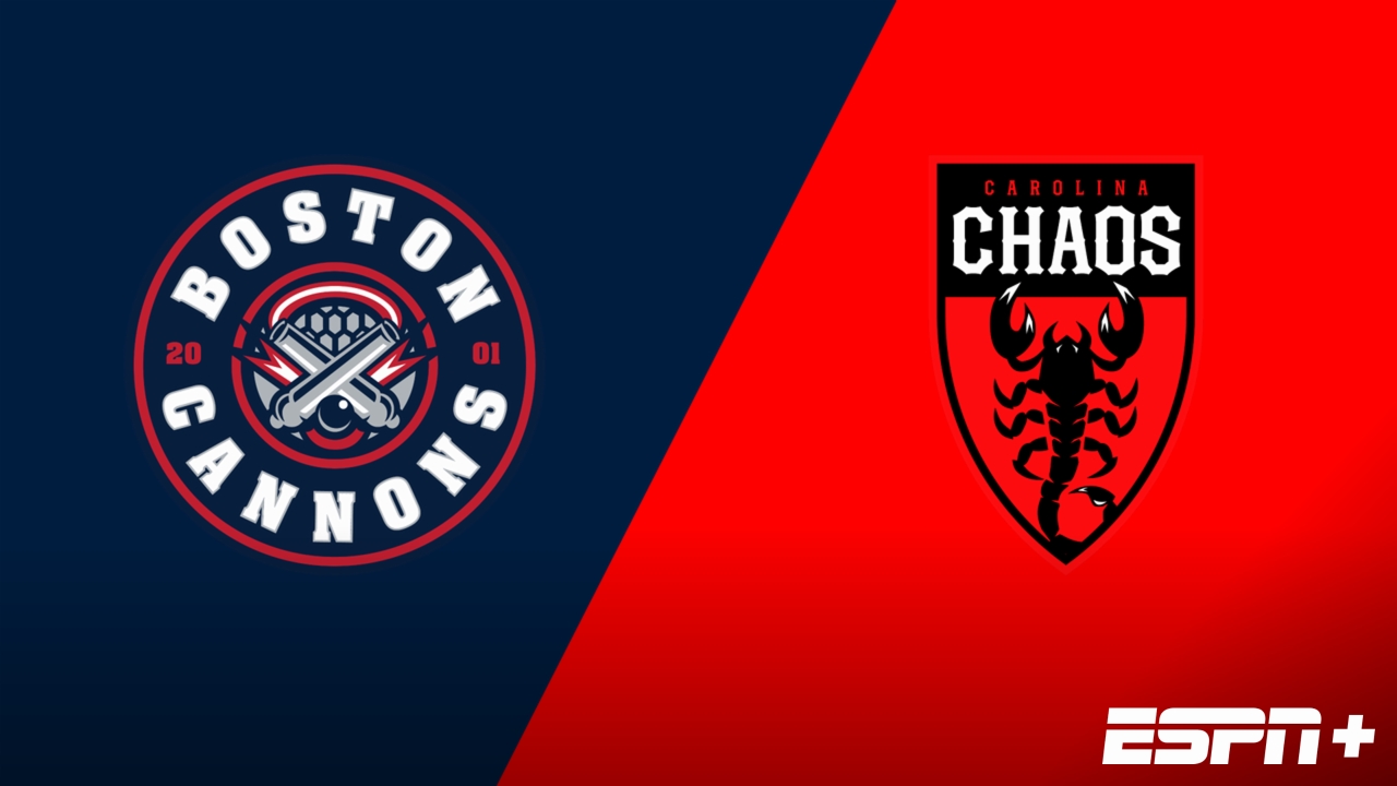 Boston Cannons vs. Carolina Chaos