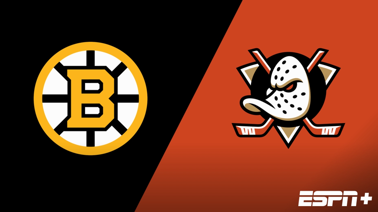 Boston Bruins vs. Anaheim Ducks