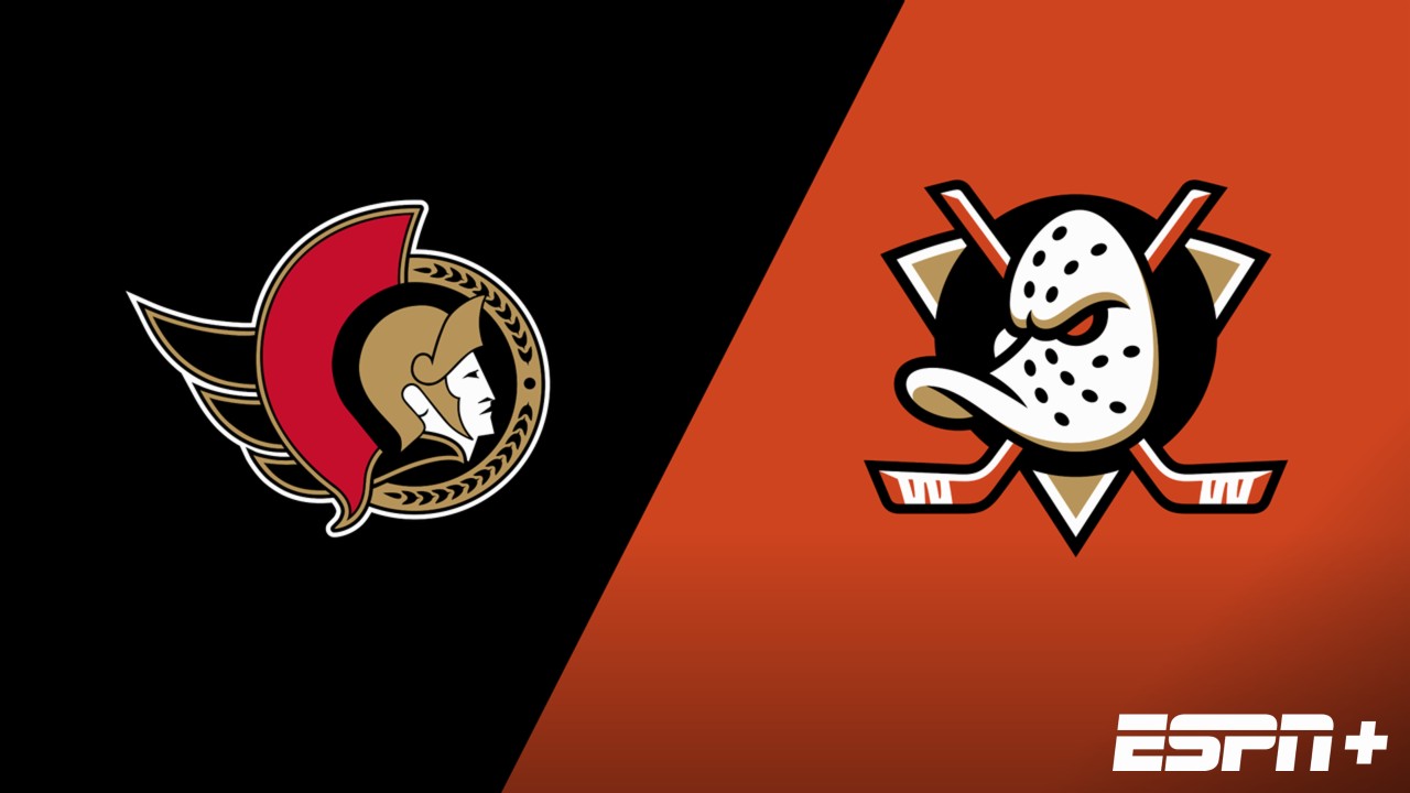 Ottawa Senators vs. Anaheim Ducks